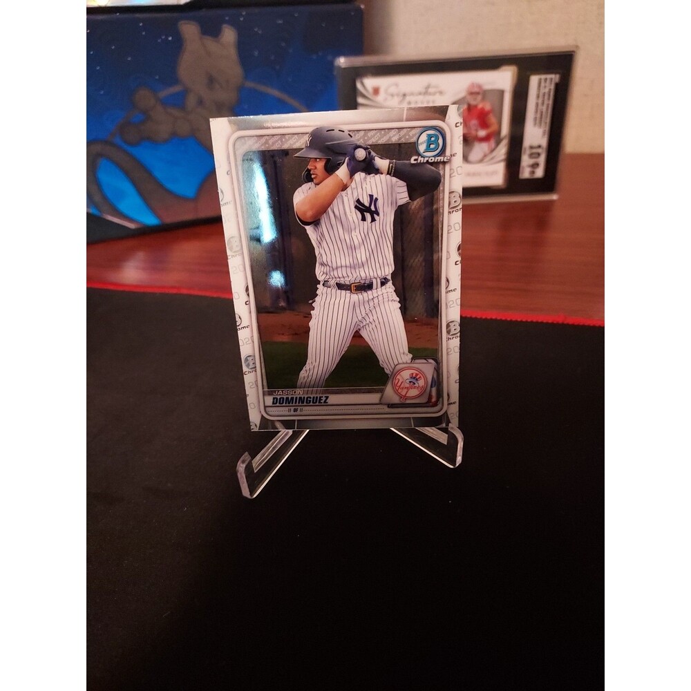 Bowman Jasson Dominguez rookie card